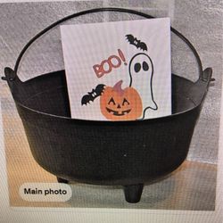 Witch’s Cauldron Halloween Decorations Local PU Only