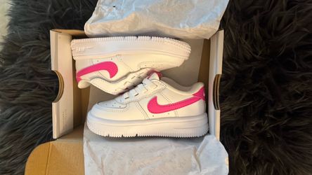 Pink Nikes for toddler