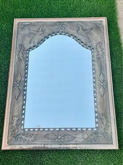 🪞 BOHO ARTISAN EMBOSSED MIRROR 🪞