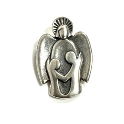 James Avery Retired Angel Pin Brooch 