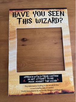 Harry Potter Photo Booth prop