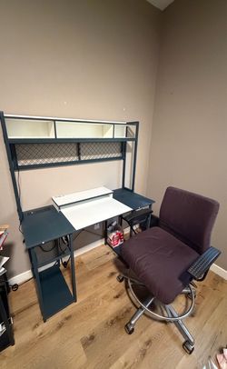 Computer Desk with Office Chair