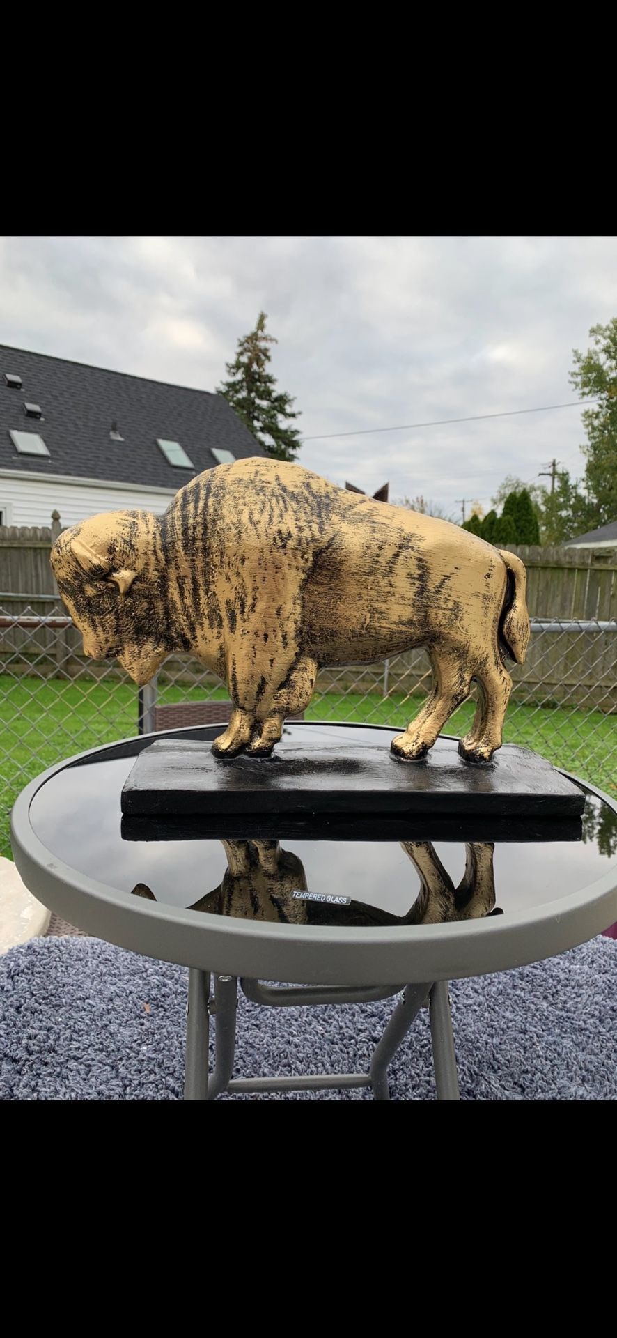 The Golden Buffalo Statue