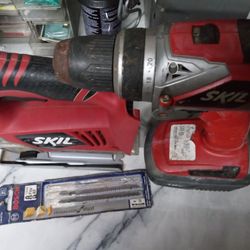 18vSkil Jig Saw Drill N Battery