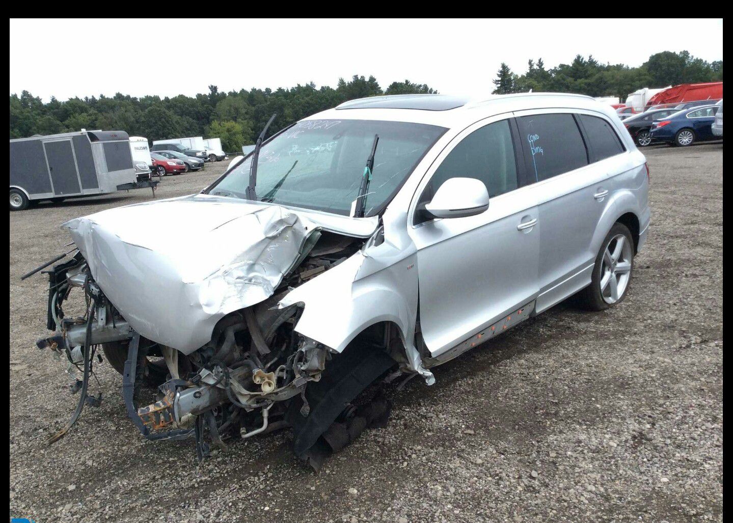 Parting out 2008 audi q7