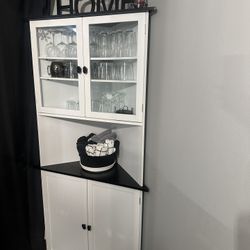 Corner Accent Cabinet 