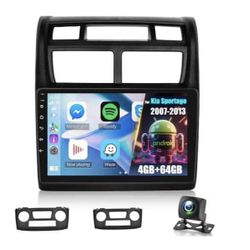 Kia Sportage 2007-2013, 9 Inch HD Touchscreen Android Car Stereo. 4+64G, EQ Audio/WiFi/GPS/SWC/Bluet