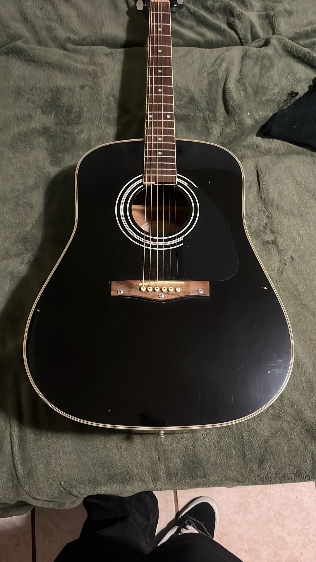 Fender Acoustic Guitar Black