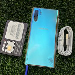 Samsung Note 10 256gb. Like New And Unlocked! With Free 1 Month Verizon!