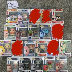 Funko Pops For Sale, DC, Marvel, Disney, Umbrella Academy, Anime, Rick And Morty, Hey Arnold