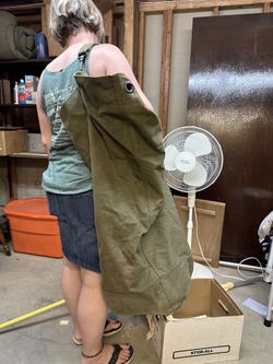 Vintage US Army Duffle Bag 