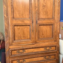 Antique Russian armoire
