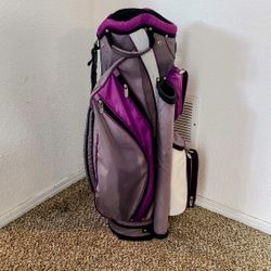 rj Sports 15way Golf Cart Bag w/Raincover 