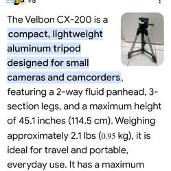 valbon 200 cx Tripod