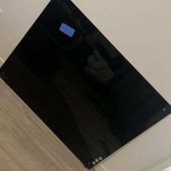 Black Glass Writing Board 