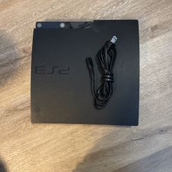 PS3 With Power Cord