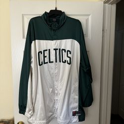 Boston Celtic Warmup Jacket