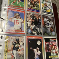 300+ Card Football Binder | Good Condition