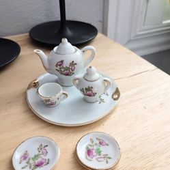 Vintage Miniature Japanese Tea Set
