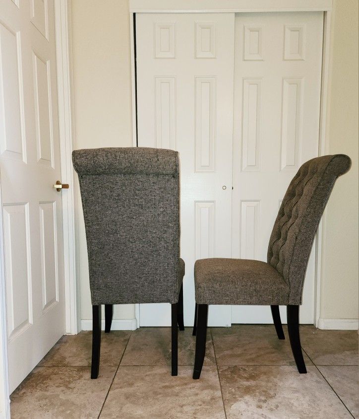 Dining Chairs-Ashley High Back Upholstered 