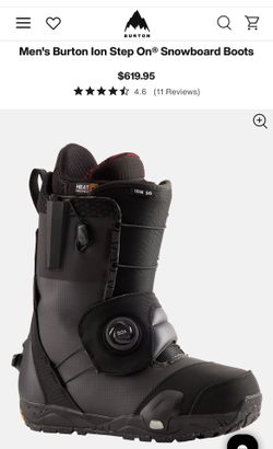 Burton ION Boots & Genesis Bindings Step In - Size 10/Medium
