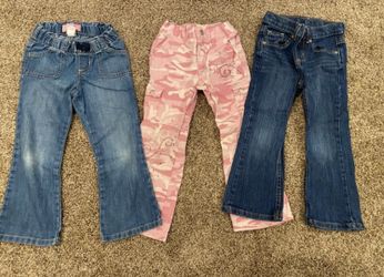 Toddler Girls 4T bottoms lot