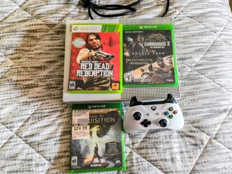 Xbox One S system complete with games