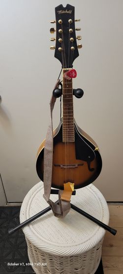 Mitchell A-Style Mandolin with Strap