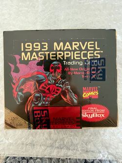 1993 Marvel Masterpieces Sealed Box