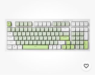 YUNZII D98 Membrane Gaming Keyboard,RGB Backlit,Full Numpad,Spill