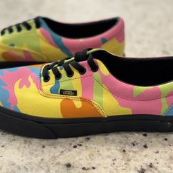 Vans ERA 'NEON CAMO' Size 12 MENS