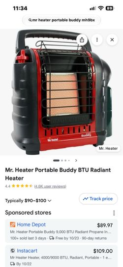 Mr. Heater portable buddy