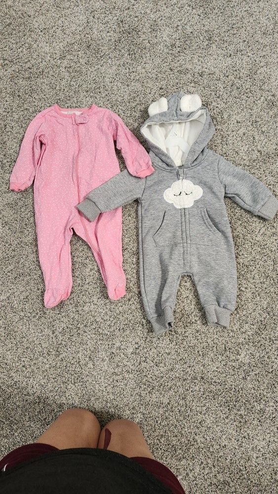 SHEIN Baby Hoodie & Pink Pj