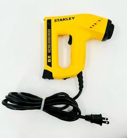 STANLEY, 3218, STAPLE GUN / NAIL GUN, ELECTRIC, YELLOW/BLACK