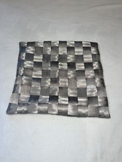 20” Throw Pillow Cover Seatbelt Material