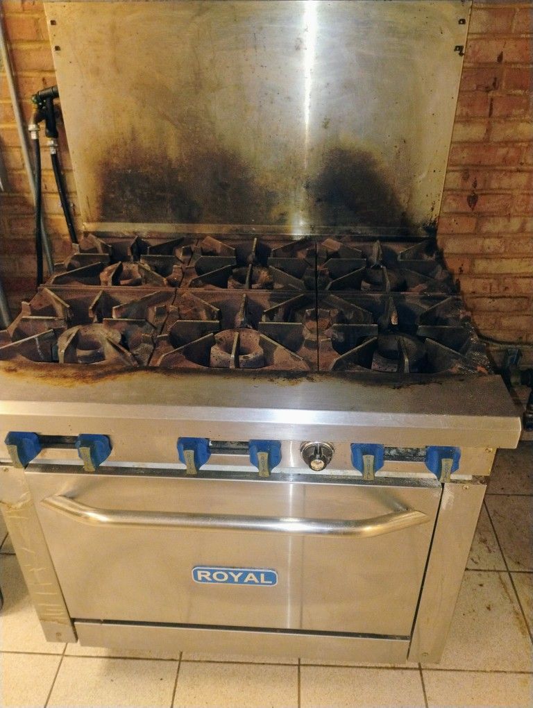 Royal 6 Burner Stove