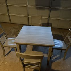 Table And Chairs