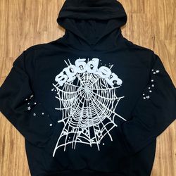 Black Spider Hoodie Brand New Size Medium 