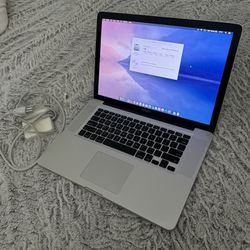 MacBook Pro 15 Inch/ 1 tb / 8 ram + charger  Good condition 