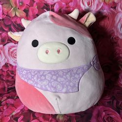 Pink Cow Squishmallow