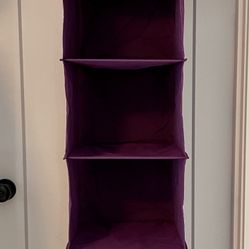 Pottery Barn Dorm Hanging Closet Storage