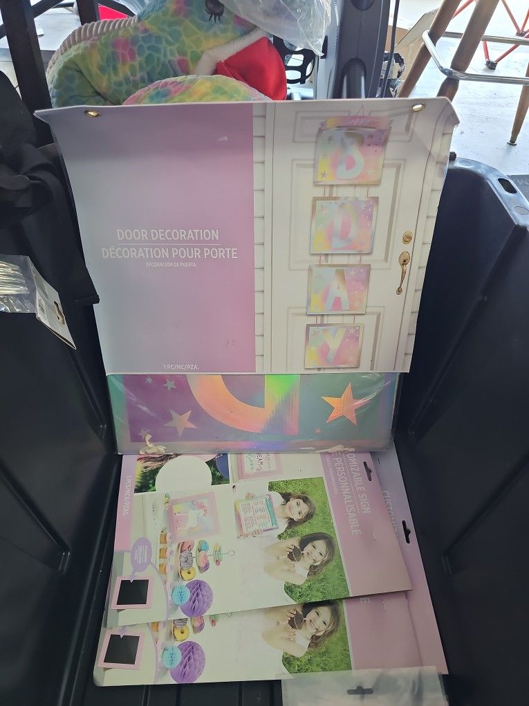 Unicorn 🦄 Party Stuff 