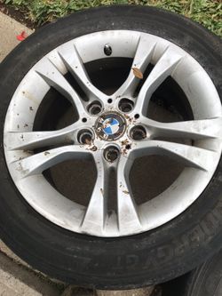 BMW 328i. Two wheels