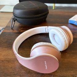 Wireless Headphones w/ Case
