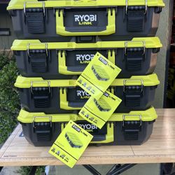 RYOBI LINK Standard Tool Box - Set of 4
