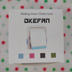 Sliding Door Or Window Child Lock OKEFAN 4 Pack Baby Safety No Tools Needed