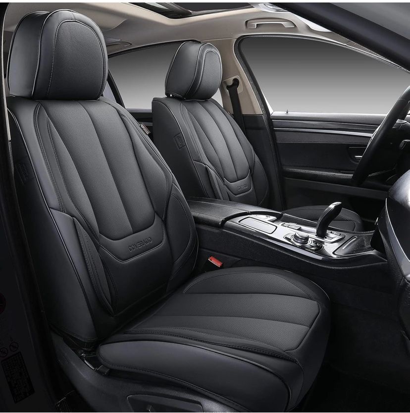Coverado Car Seat Covers Full Set - Black (Used)