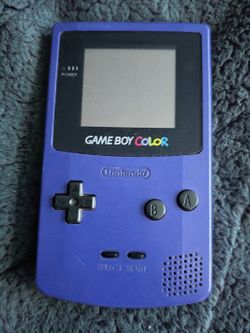 Purple Gameboy Color 