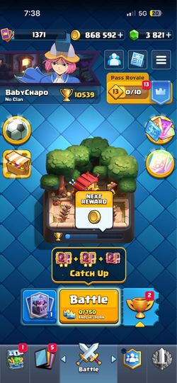 Clash royal account