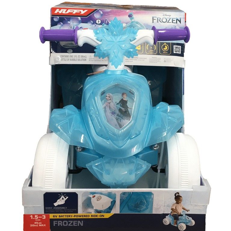 Disney Frozen Electric Ride-On Quad, Ages 1.5+, Bubbles

